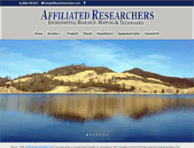 Tablet Screenshot of affiliatedresearchers.com